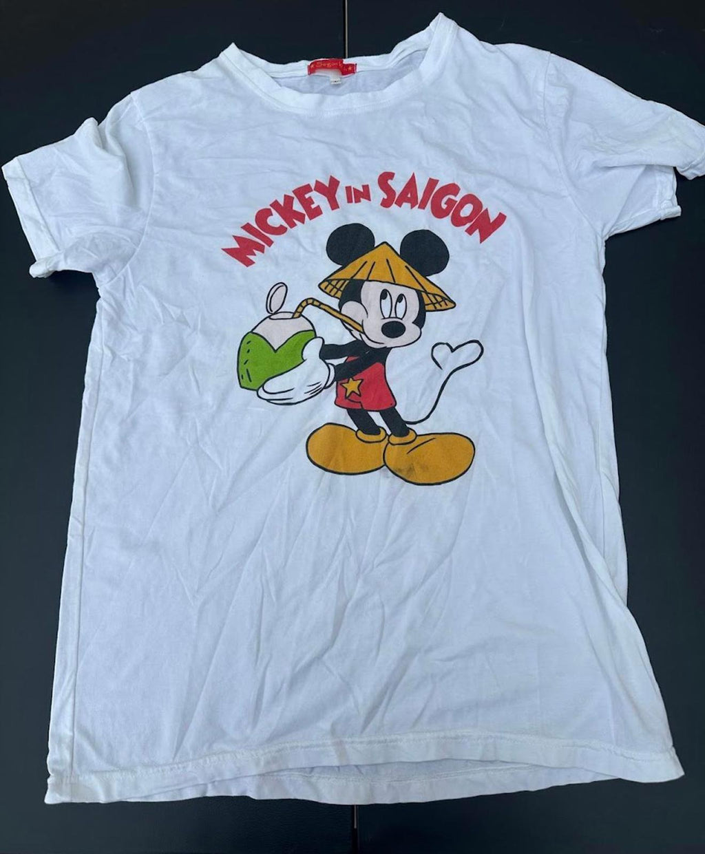 Vintage Mickey in Saigon Tee L 90s