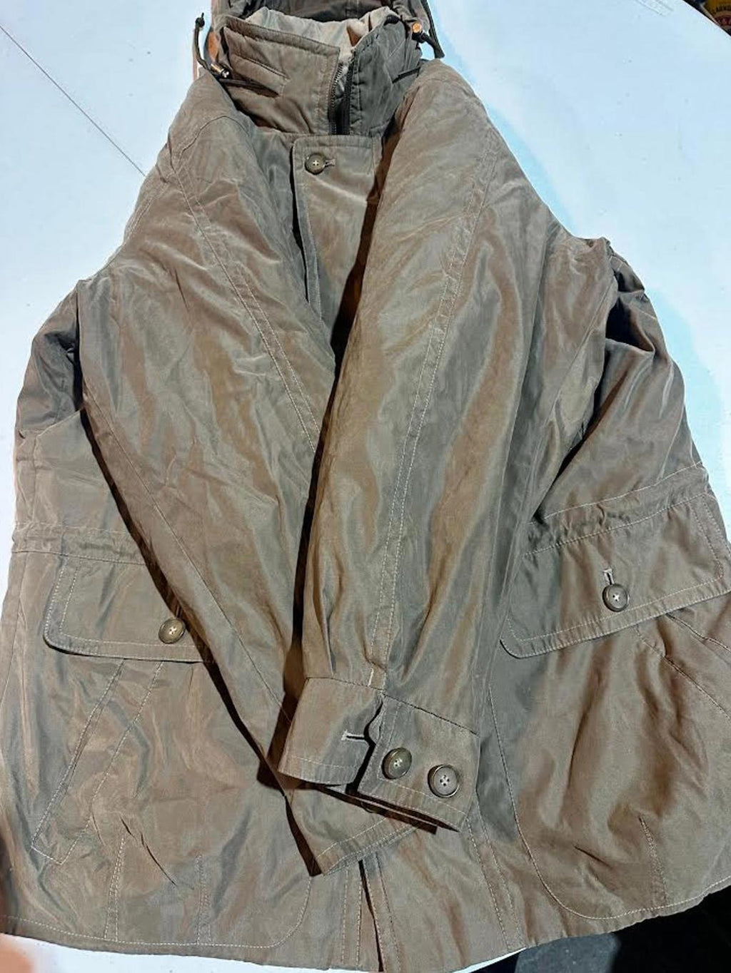 London Fog Insulated Field Jacket w/ Hideaway Hood M