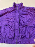 Vintage Electric Purple Windbreaker L