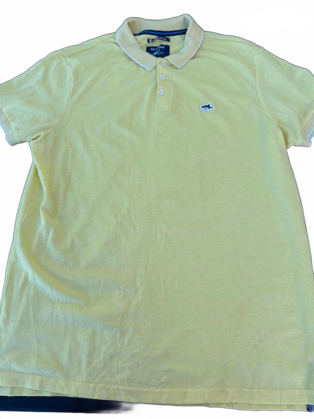 Le Shark Yellow Polo Shirt XXL