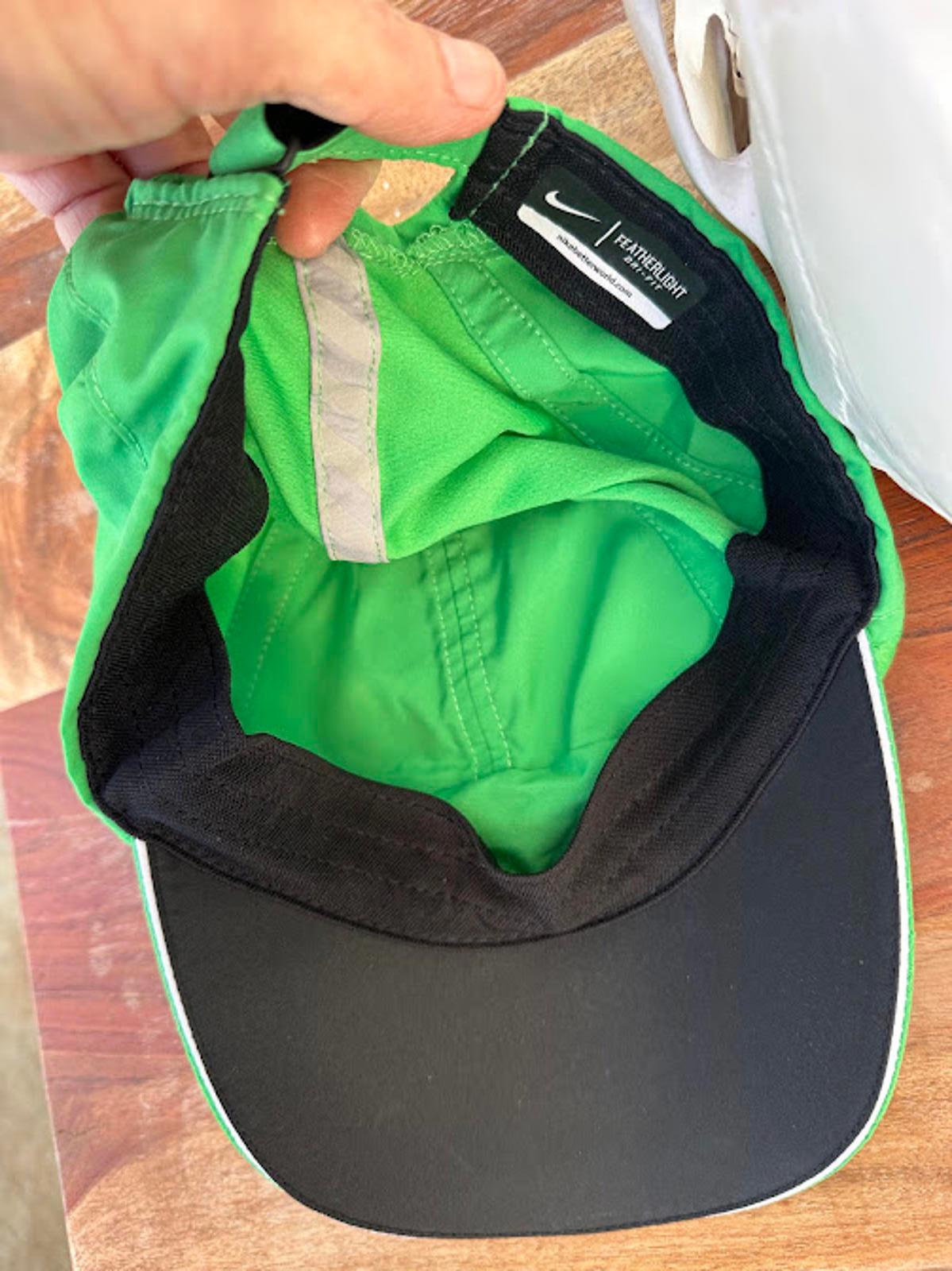 Nike Featherlight Dri-Fit Running Cap Green