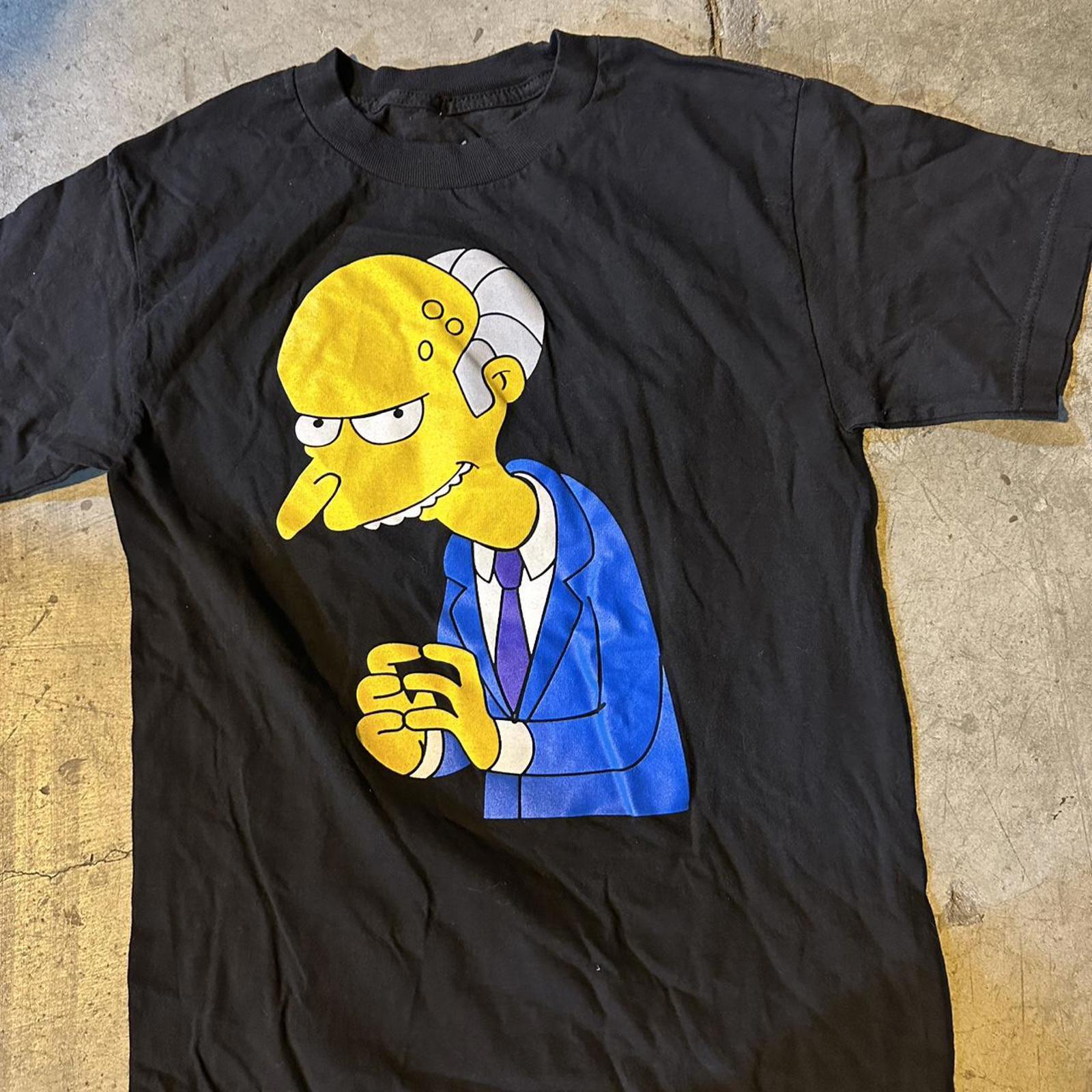 Broke Billionaires Mr Burns Simpsons Tee