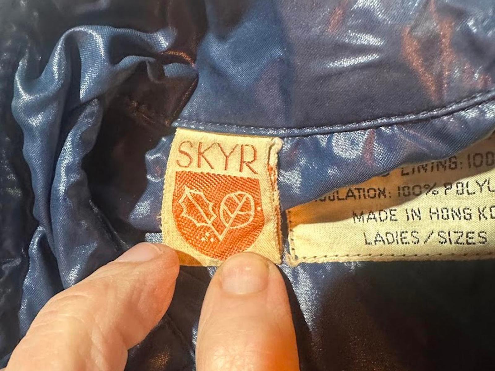 Vintage SKYR Ladies Waterproof Nylon Jacket Size S