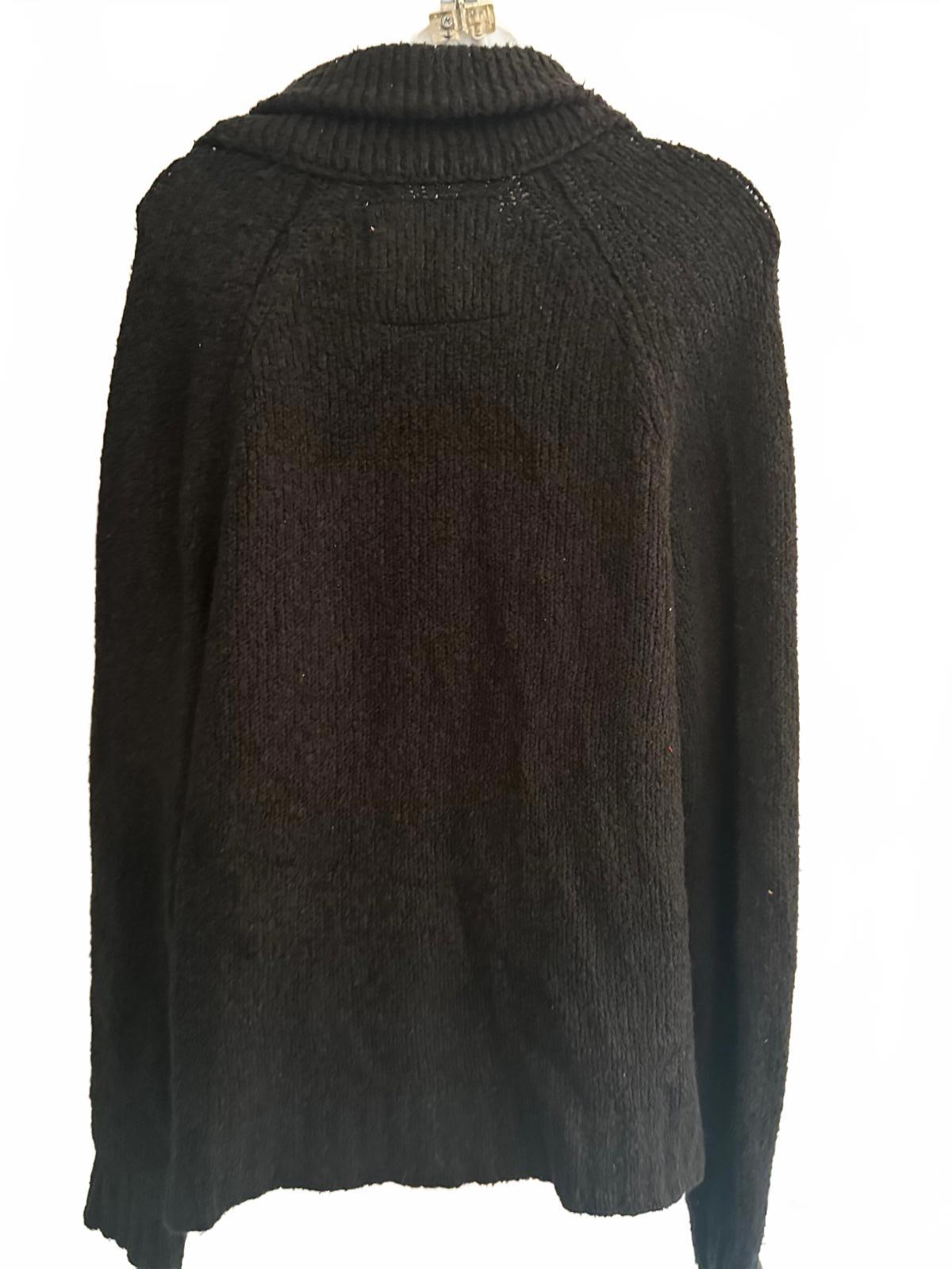 Abercrombie & Fitch Navy Knit Button Cardigan M