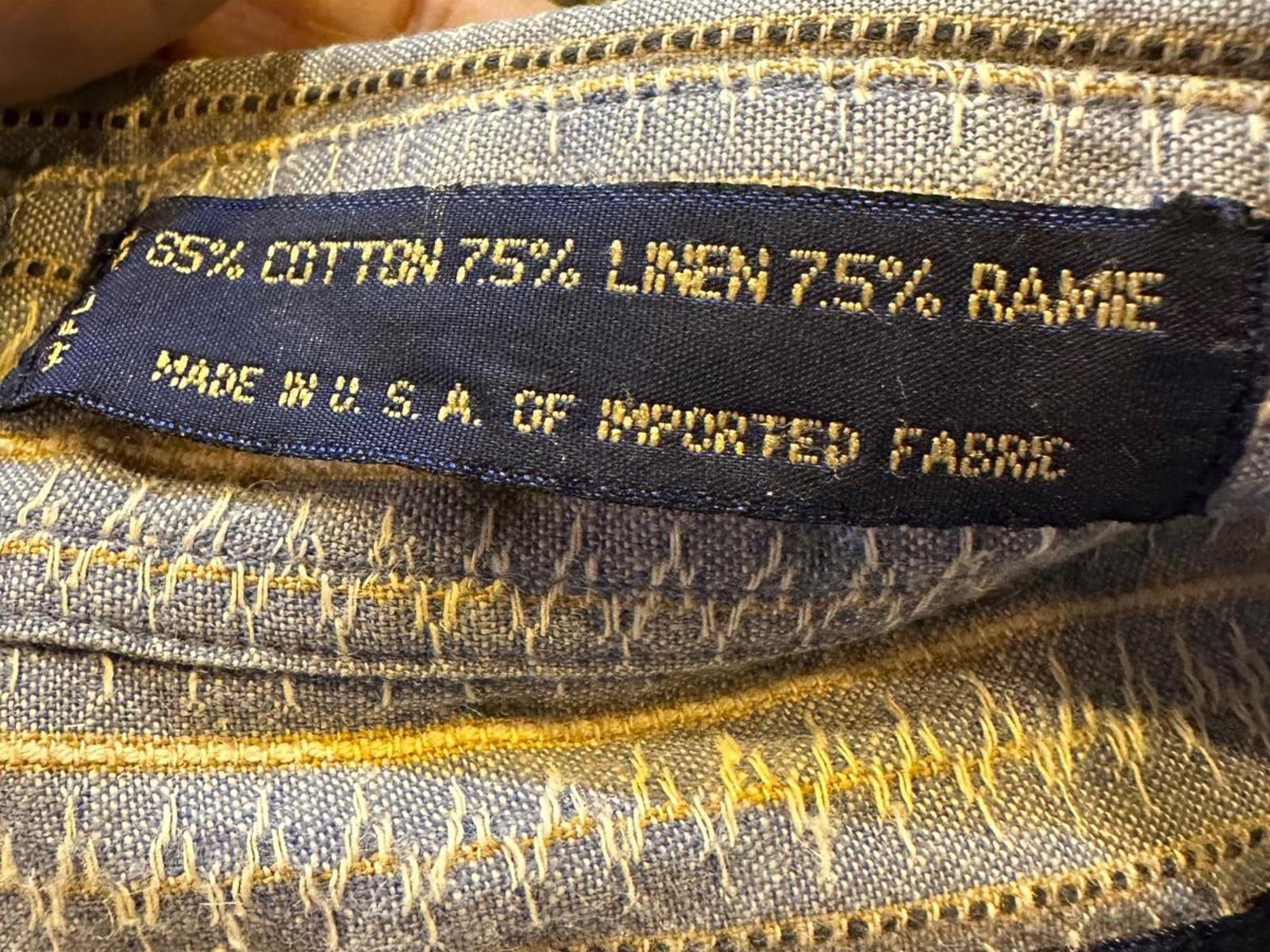 Vintage Chaps Ralph Lauren Linen Blend Shirt USA M