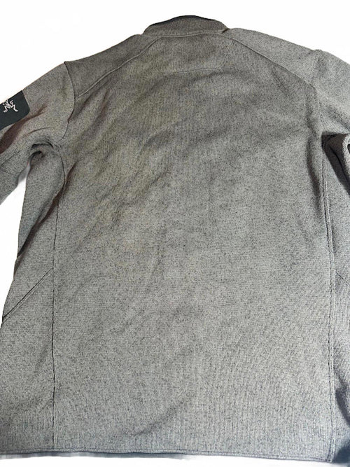 Arc’teryx Men’s Gray Fleece Zip Jacket XL