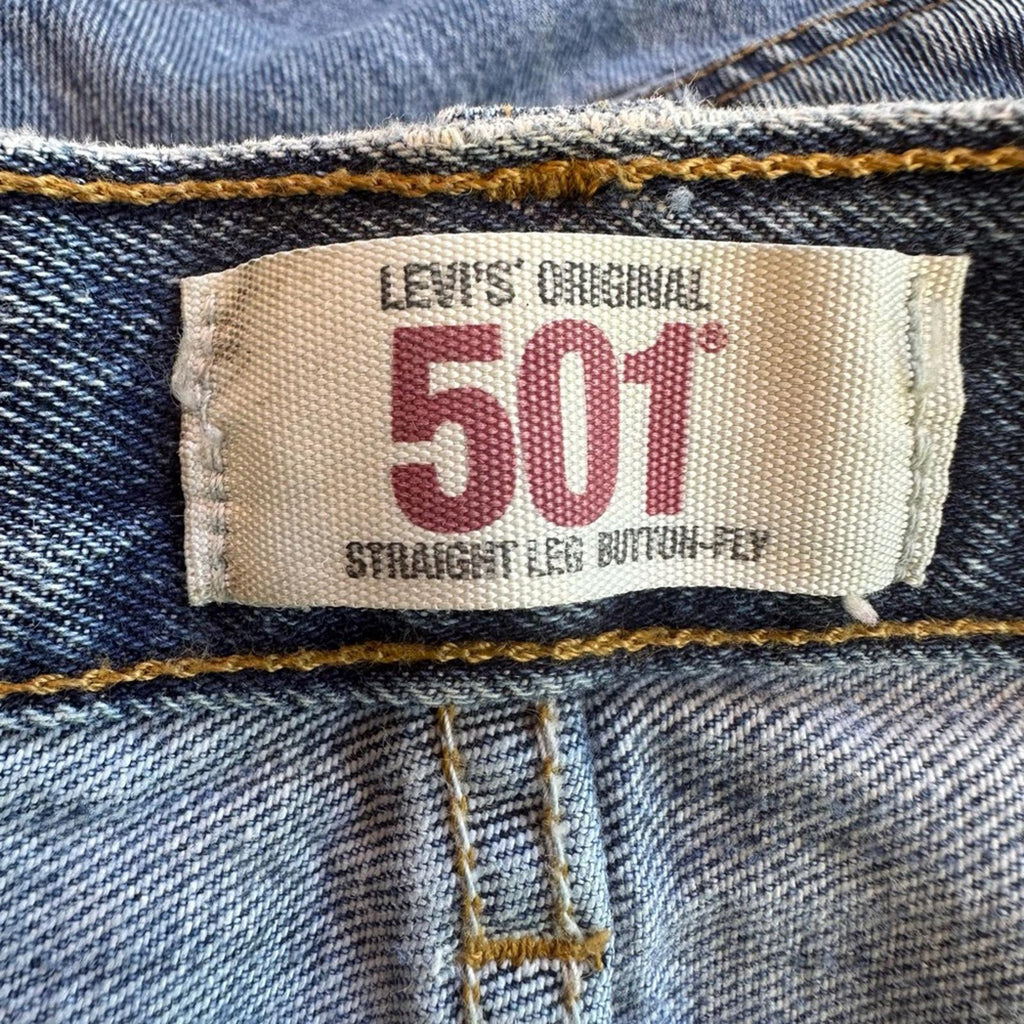 Levi's Blue Straight Leg Jeans Classic Denim 32x30