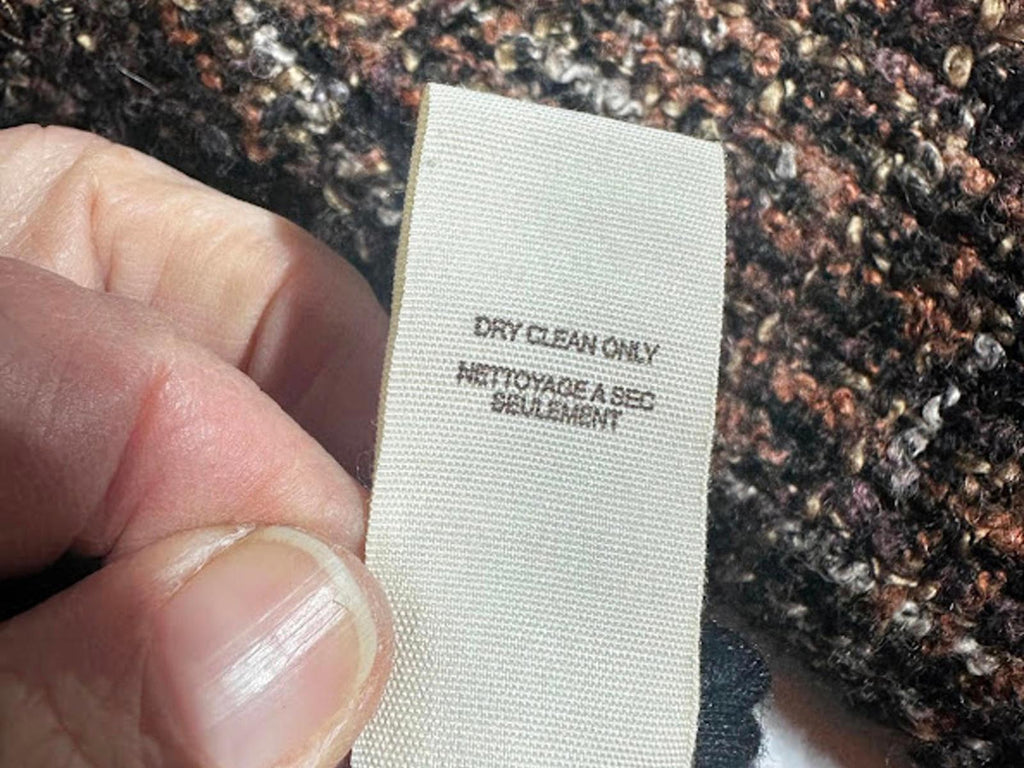 Free People Brown Tweed Bouclé Jacket Women S/M