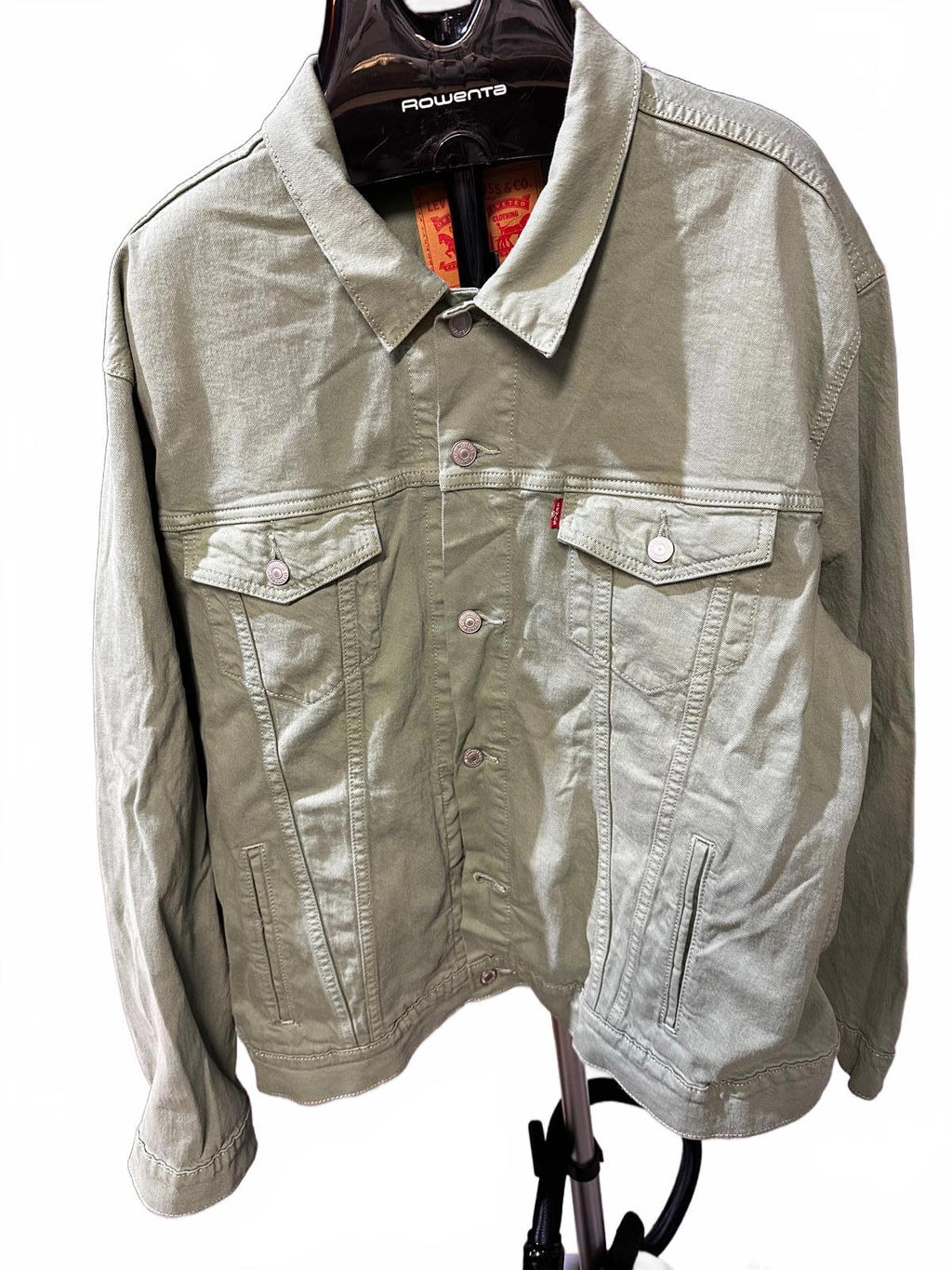 Levi’s Men’s XX Trucker Jacket – Sage Green, Size XXL