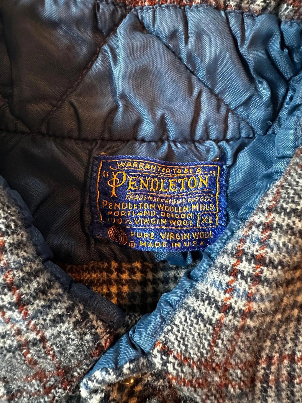 Vintage Pendleton Youth XL Wool Plaid Shirt USA