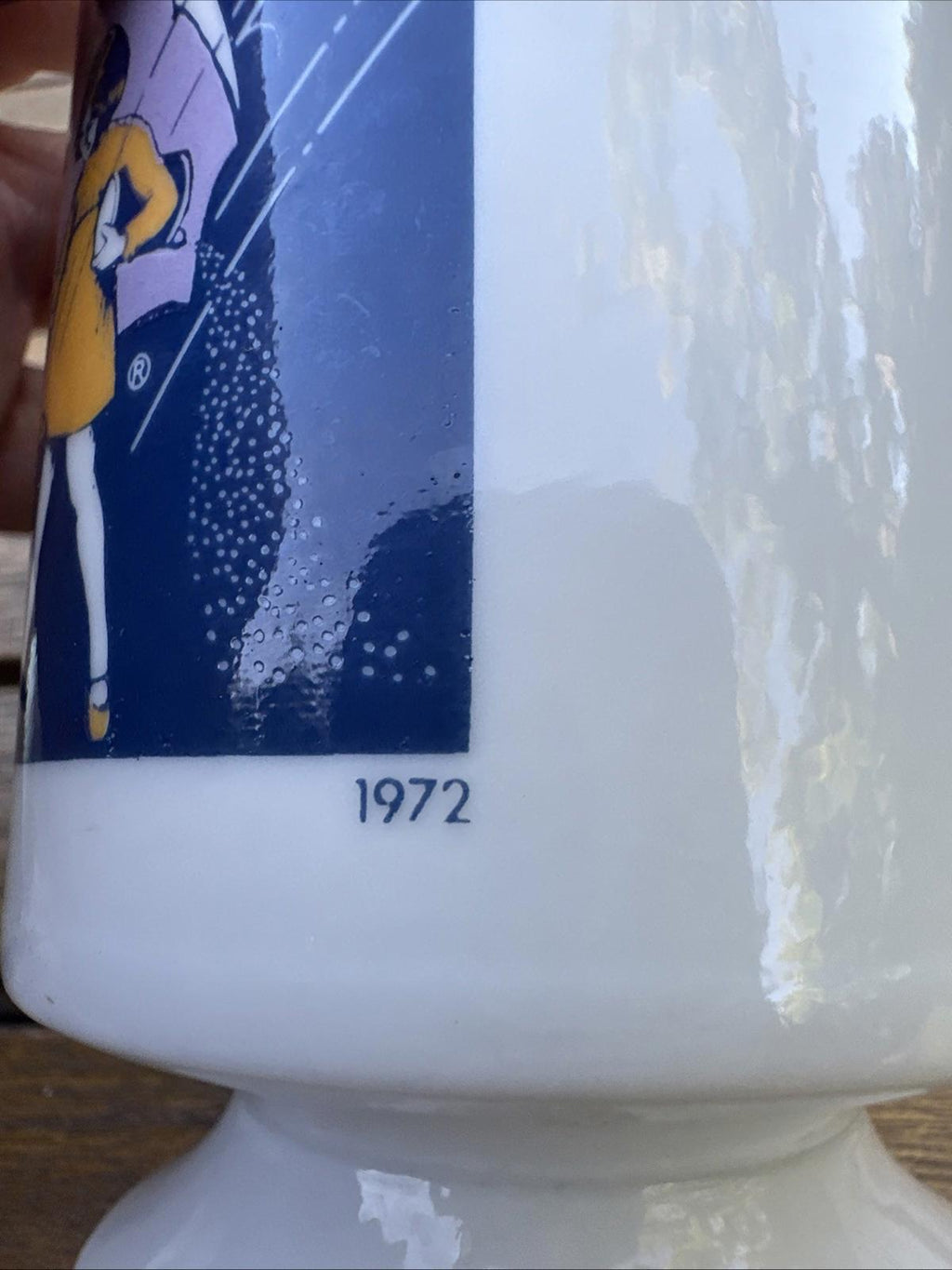 Vintage Morton Salt Coffee Mugs - Set of 2 - 1973 & 1956 - "When It Rains"