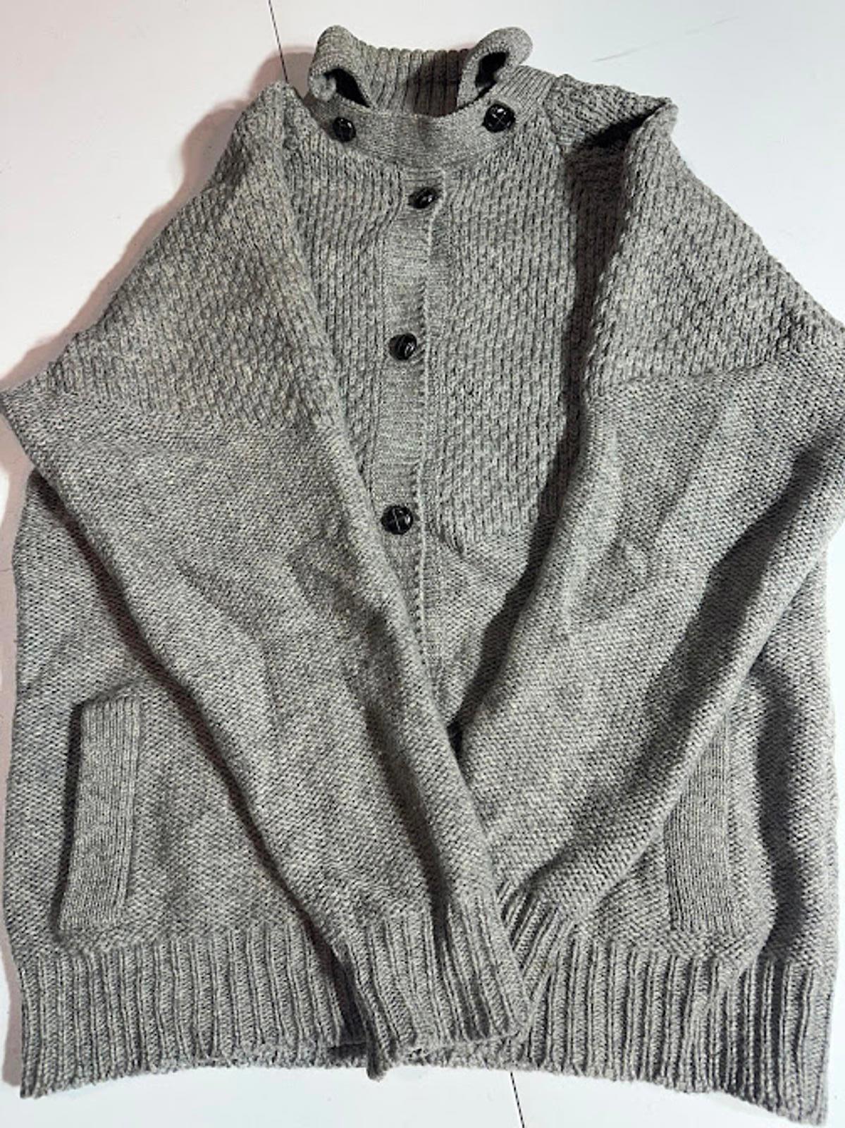 Vintage Orvis Wool Button Cardigan Sweater – Heavy Knit