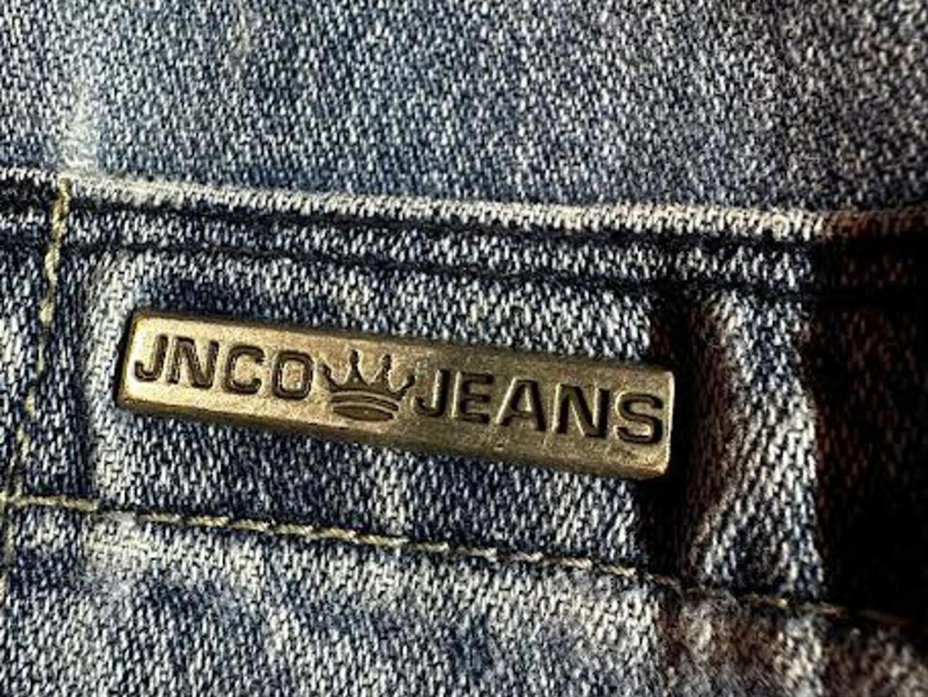 Vintage JNCO Dragon Embroidered Jeans 30x30 Y2K