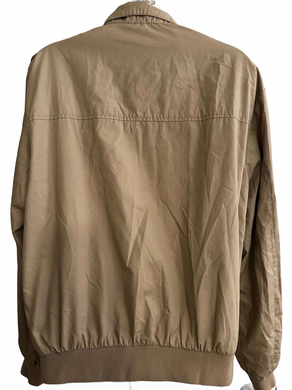 Vintage Haggar Tan Bomber Jacket Men M