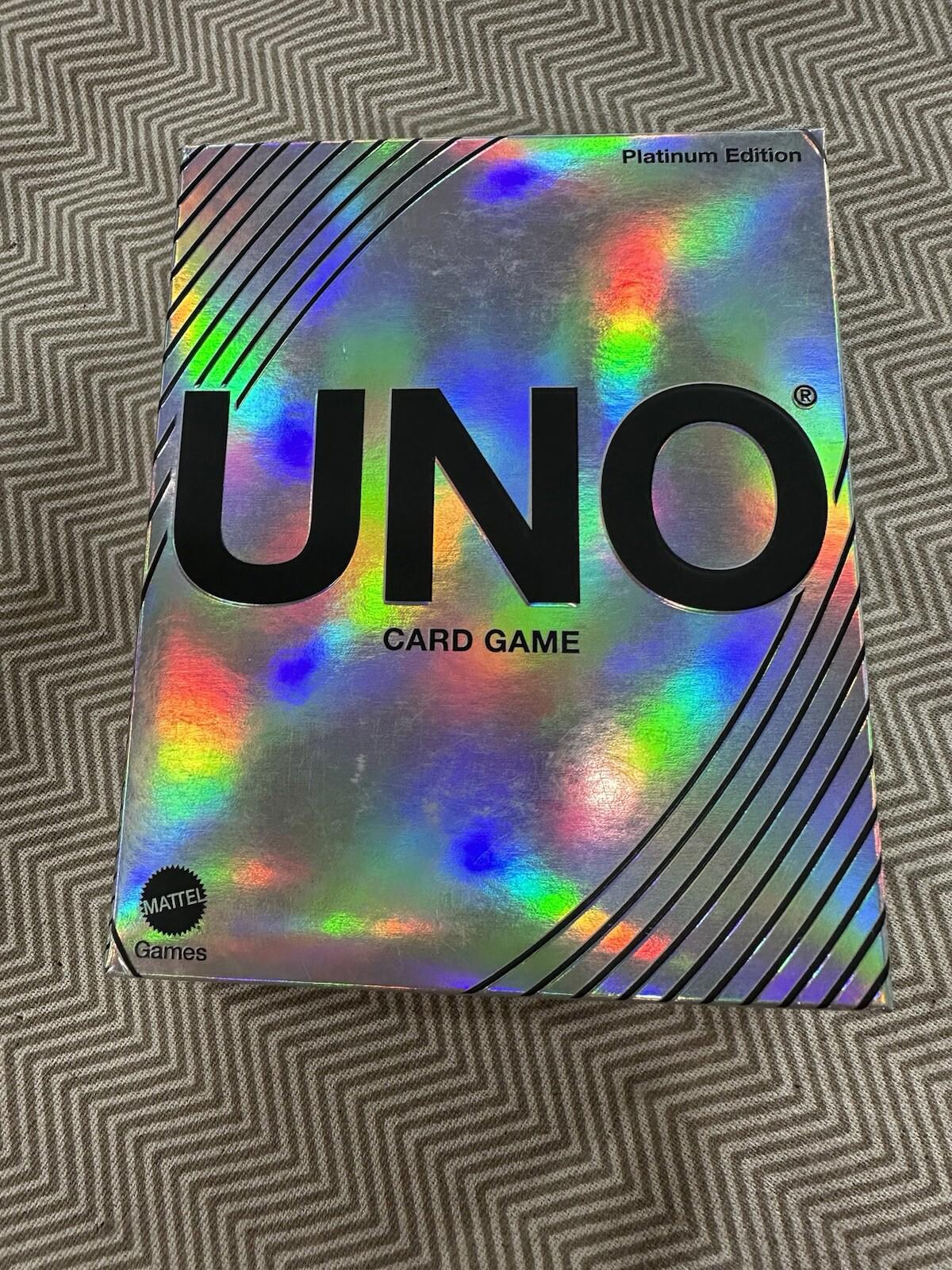 Uno Platinum Edition Card game