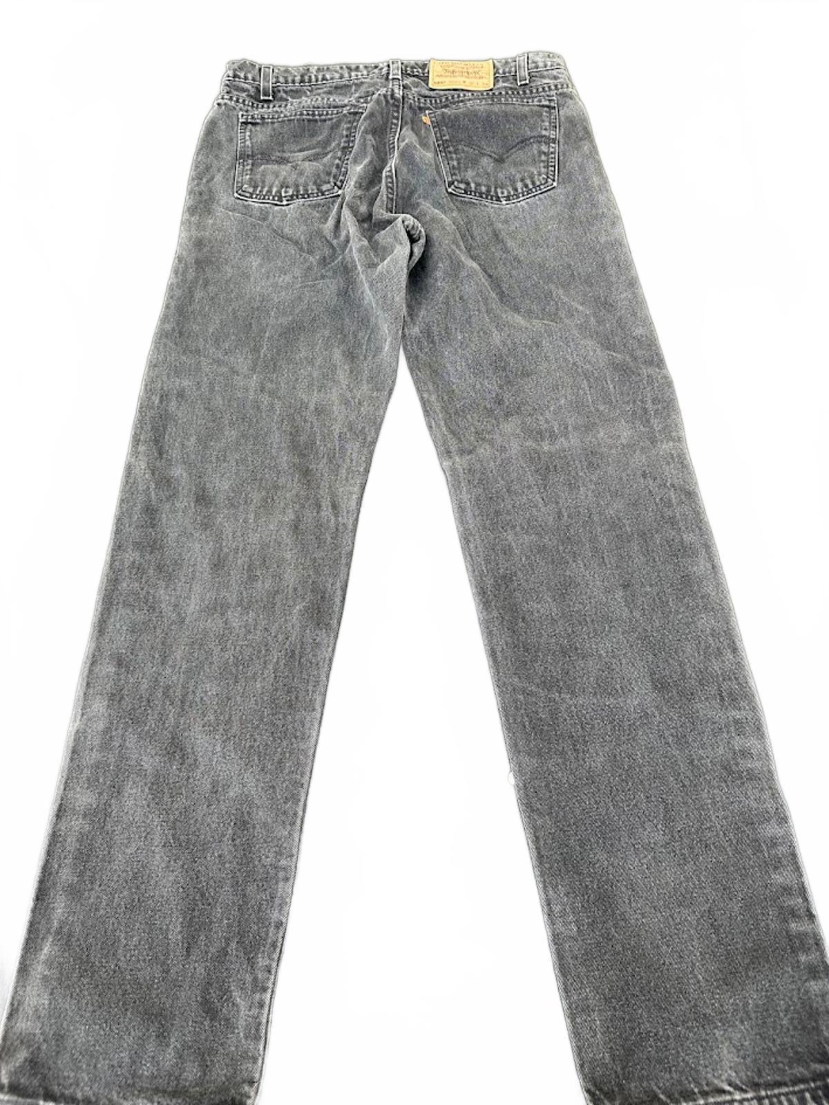 Levi’s 505 Black Jeans 36x33.5 Faded Wash