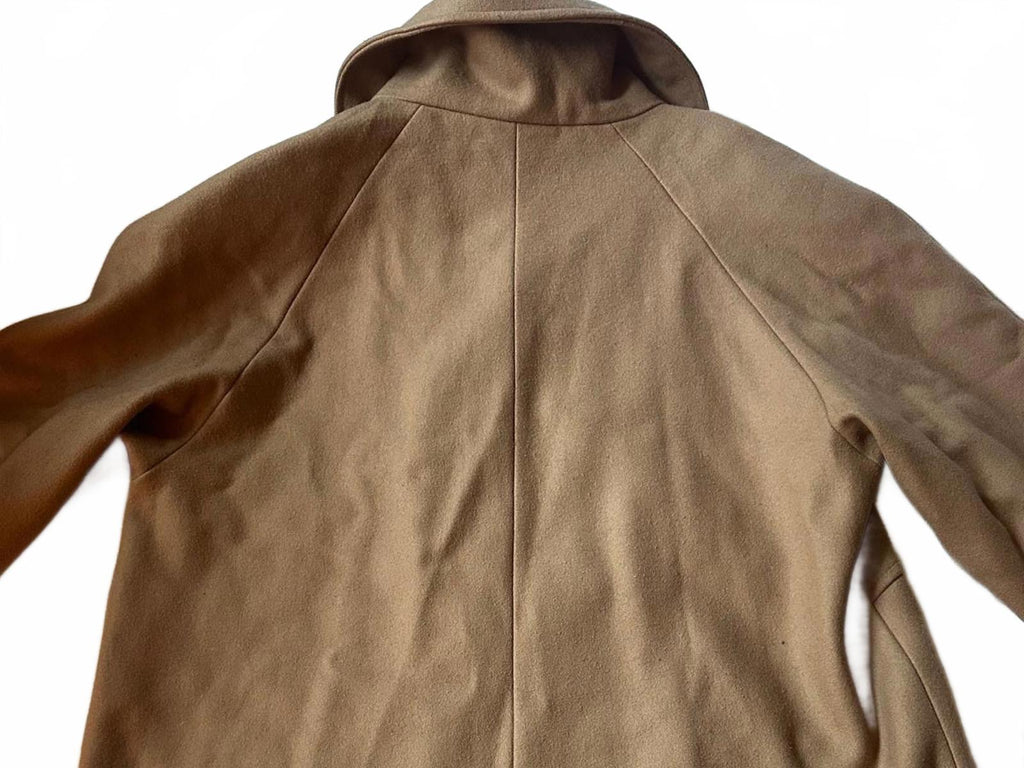 Vintage Women’s Camel Wool Double Breasted Coat L
