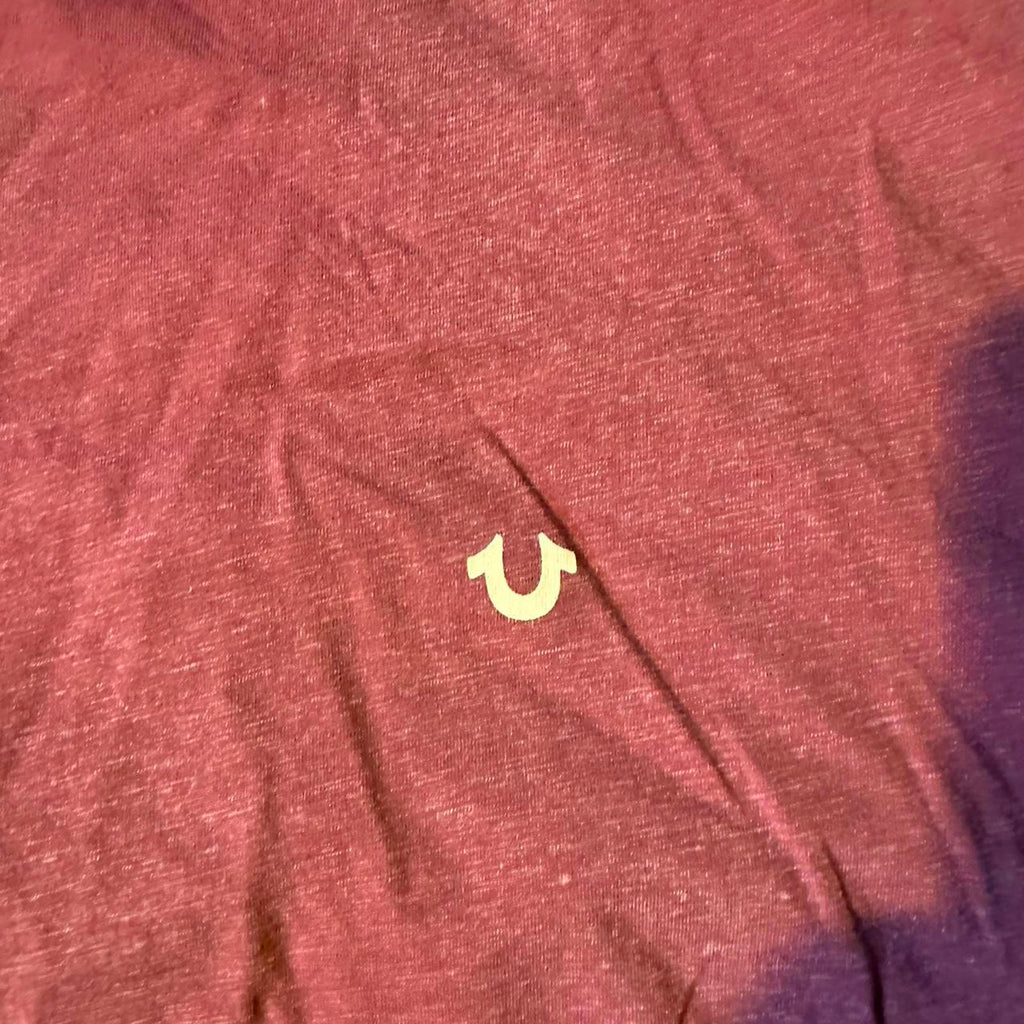 True Religion Red Crewneck Tee XL