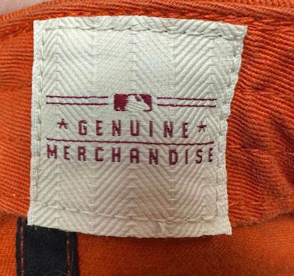 SF Giants 47 Brand Strapback Hat Orange MLB