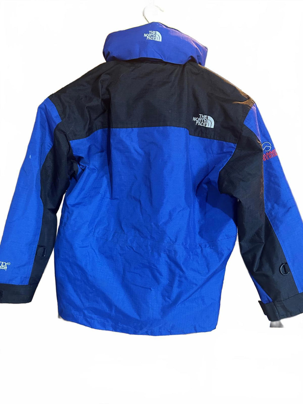 The North Face Summit Series Youth Gore-Tex Jacket – Large – Blue/Black