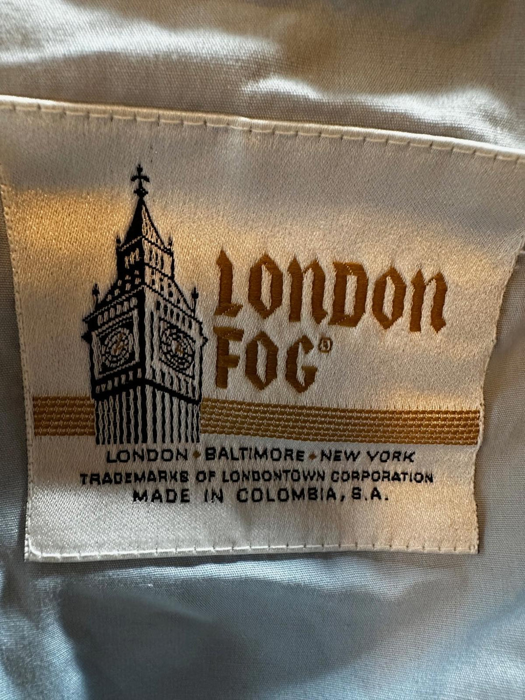Vintage London Fog Yellow Hooded Jacket Men’s L