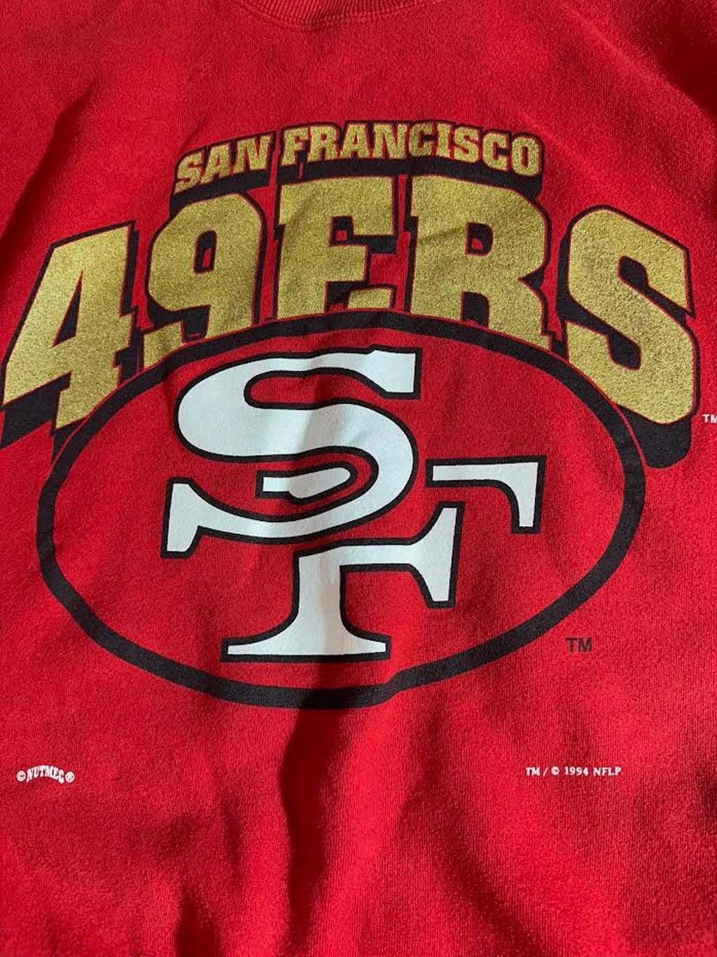 Vintage 90s San Francisco 49ers Crewneck Sweatshirt USA M