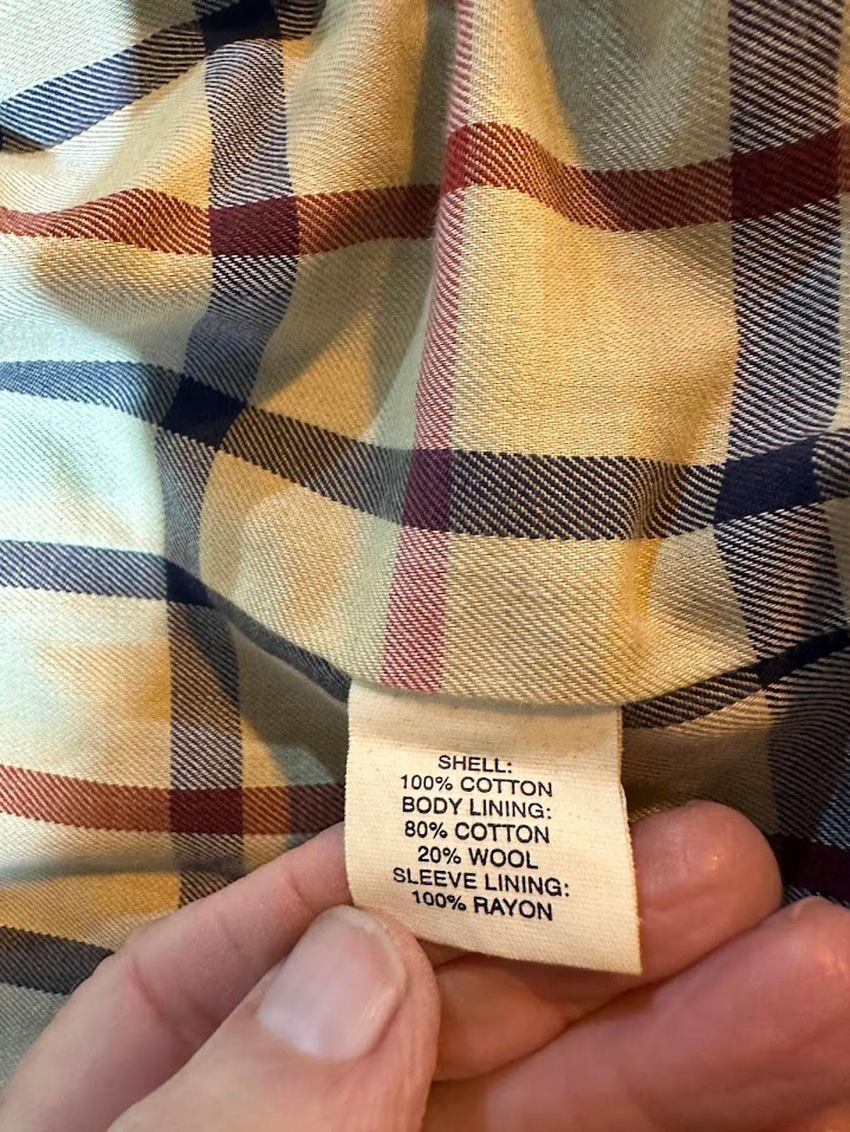 Brooks Brothers Tan Harrington Jacket L