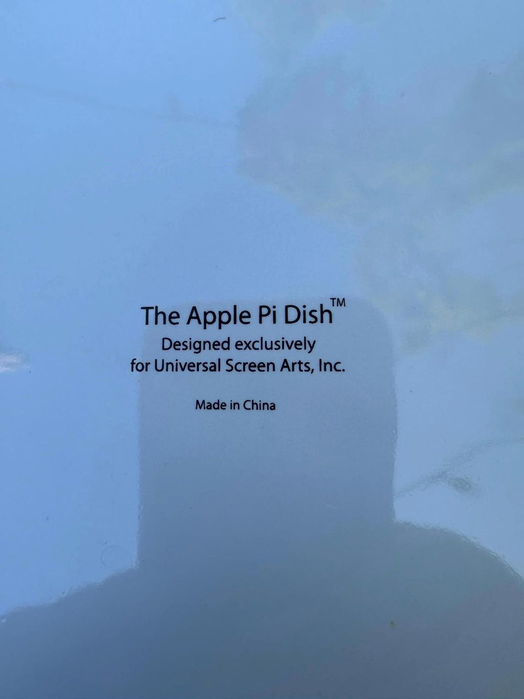 Apple Pi Pie Dish by Universal Screen Arts – Ceramic Plate with Pi Digits – Geeky Kitchen Decor. Great math teacher gift