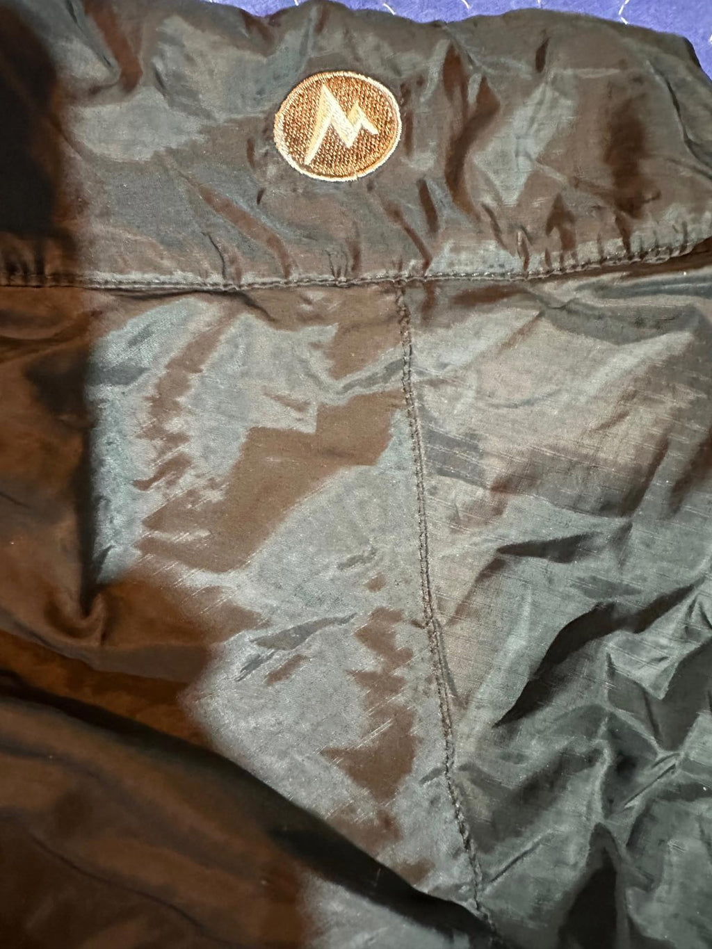 Marmot Black Lightweight Wind Shell Jacket L