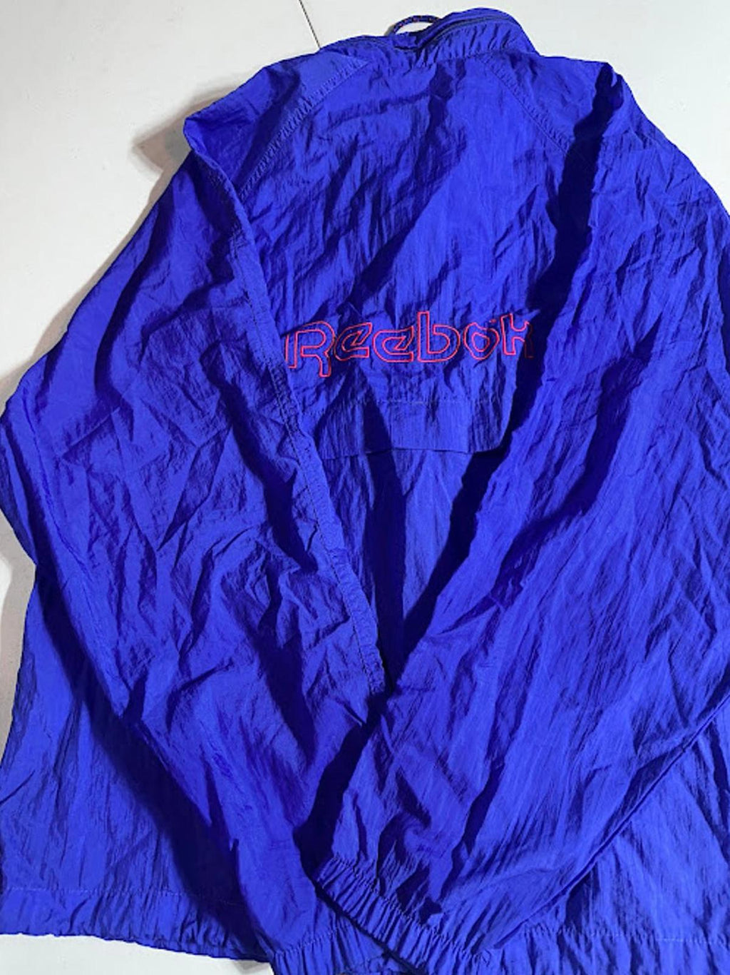 Vintage Reebok Sport Blue Windbreaker Jacket 90s