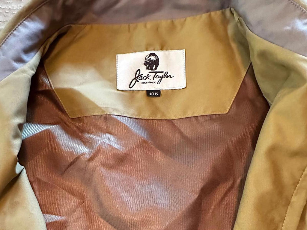 Jack Taylor Vintage Light Jacket L/XL Mustard Brown
