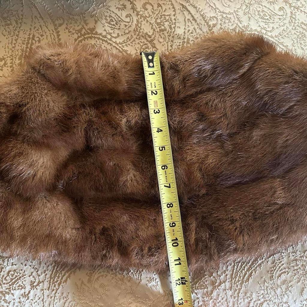 Women's Brown Scarf-wrap