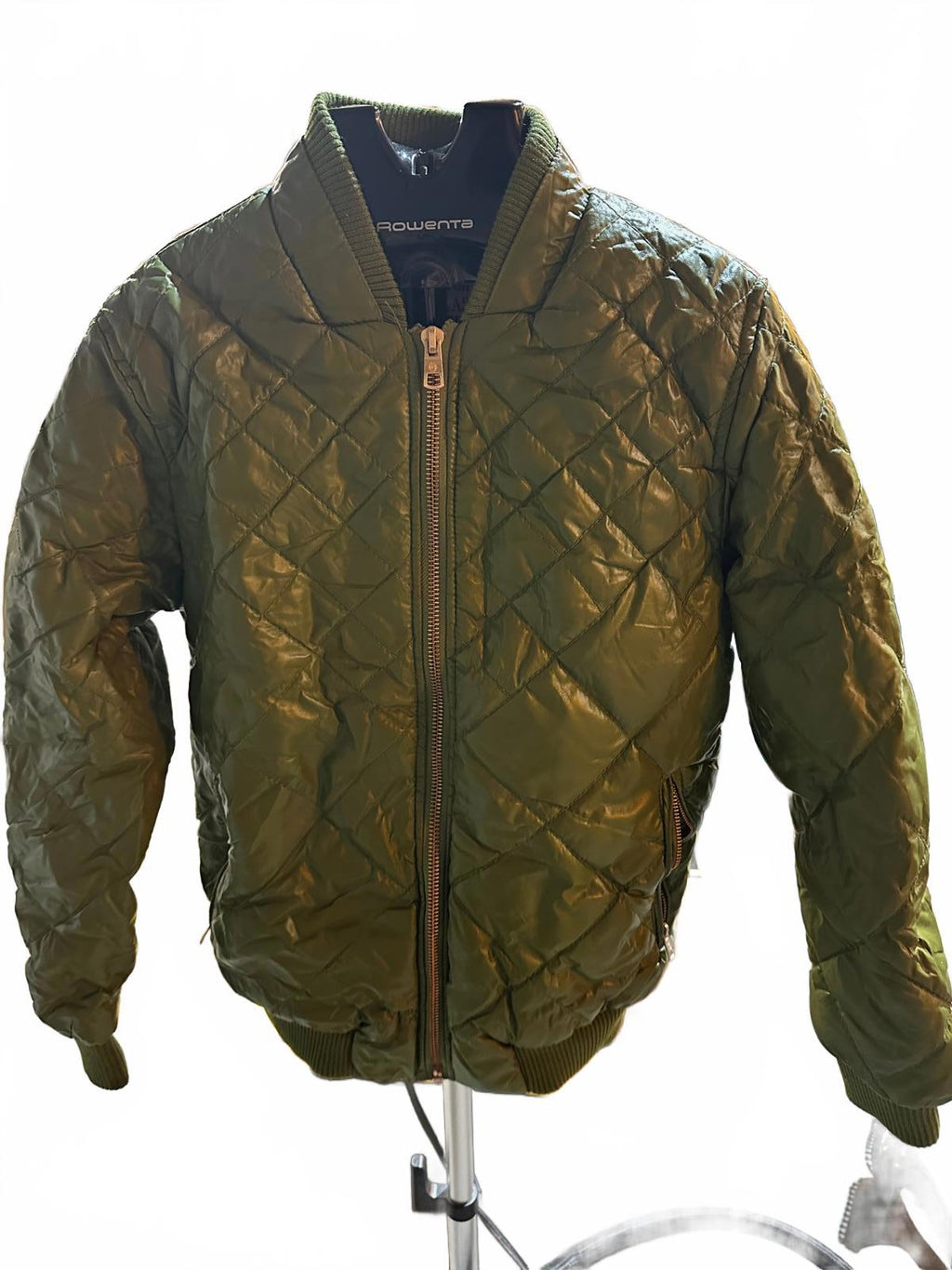 Vintage Classic Roosevelt NY Quilted Jacket S Green