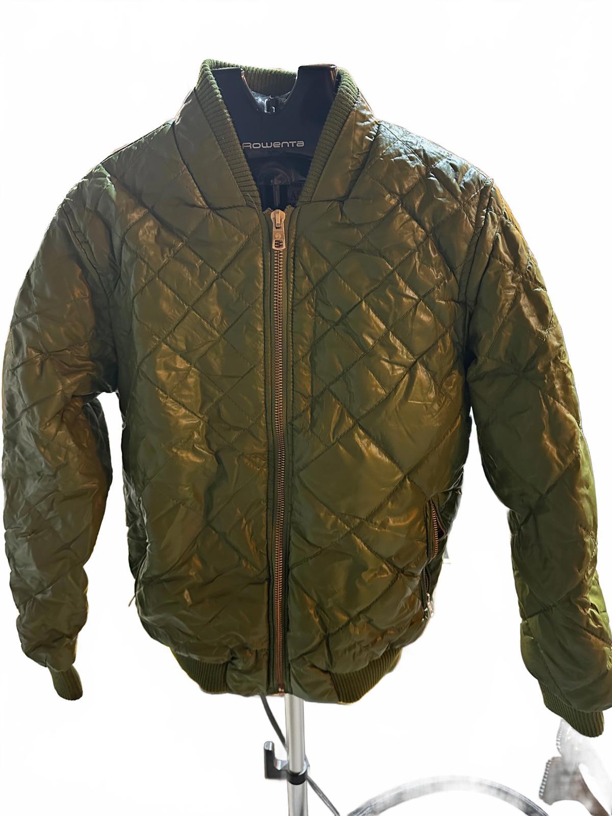 Vintage Classic Roosevelt NY Quilted Jacket S Green