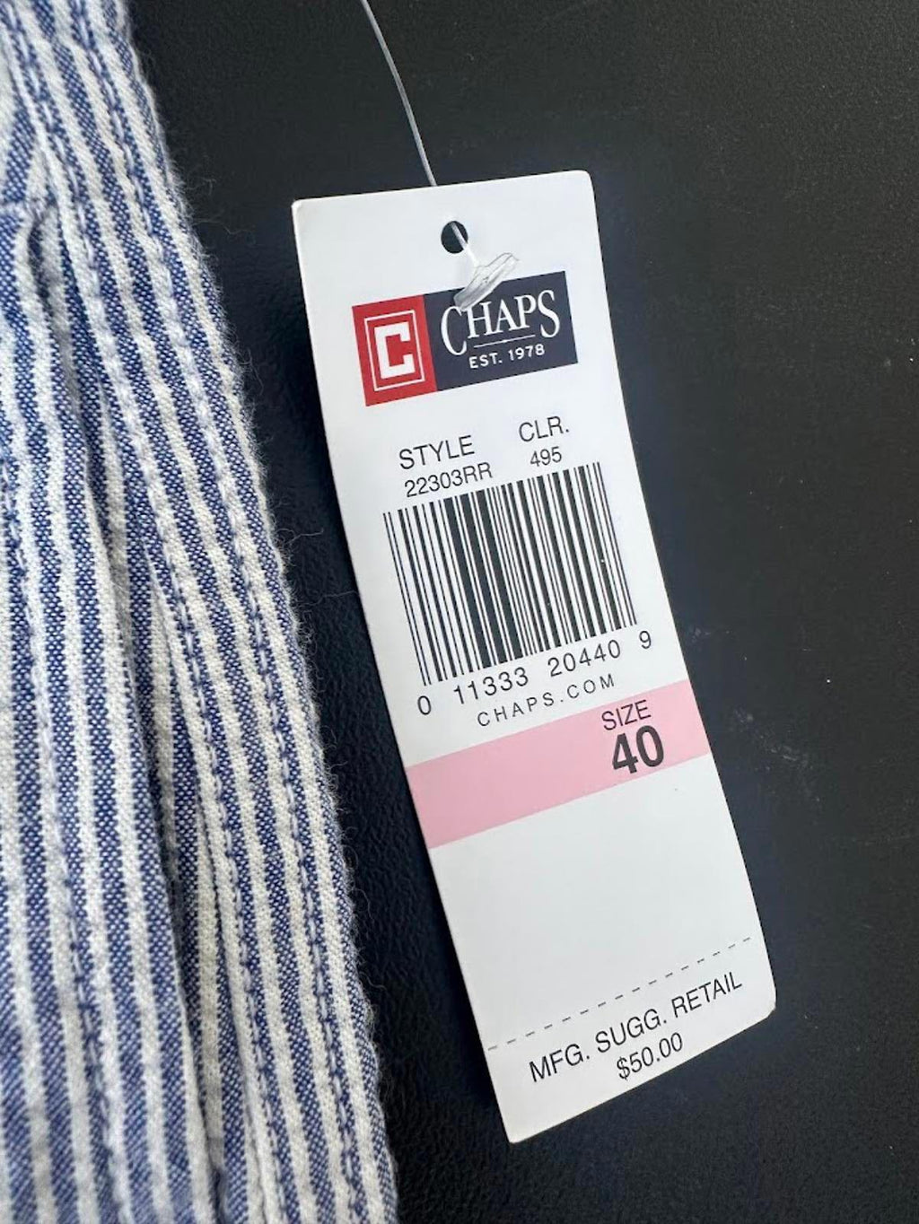 Chaps Seersucker + Goodfellow Shorts 40 NWT