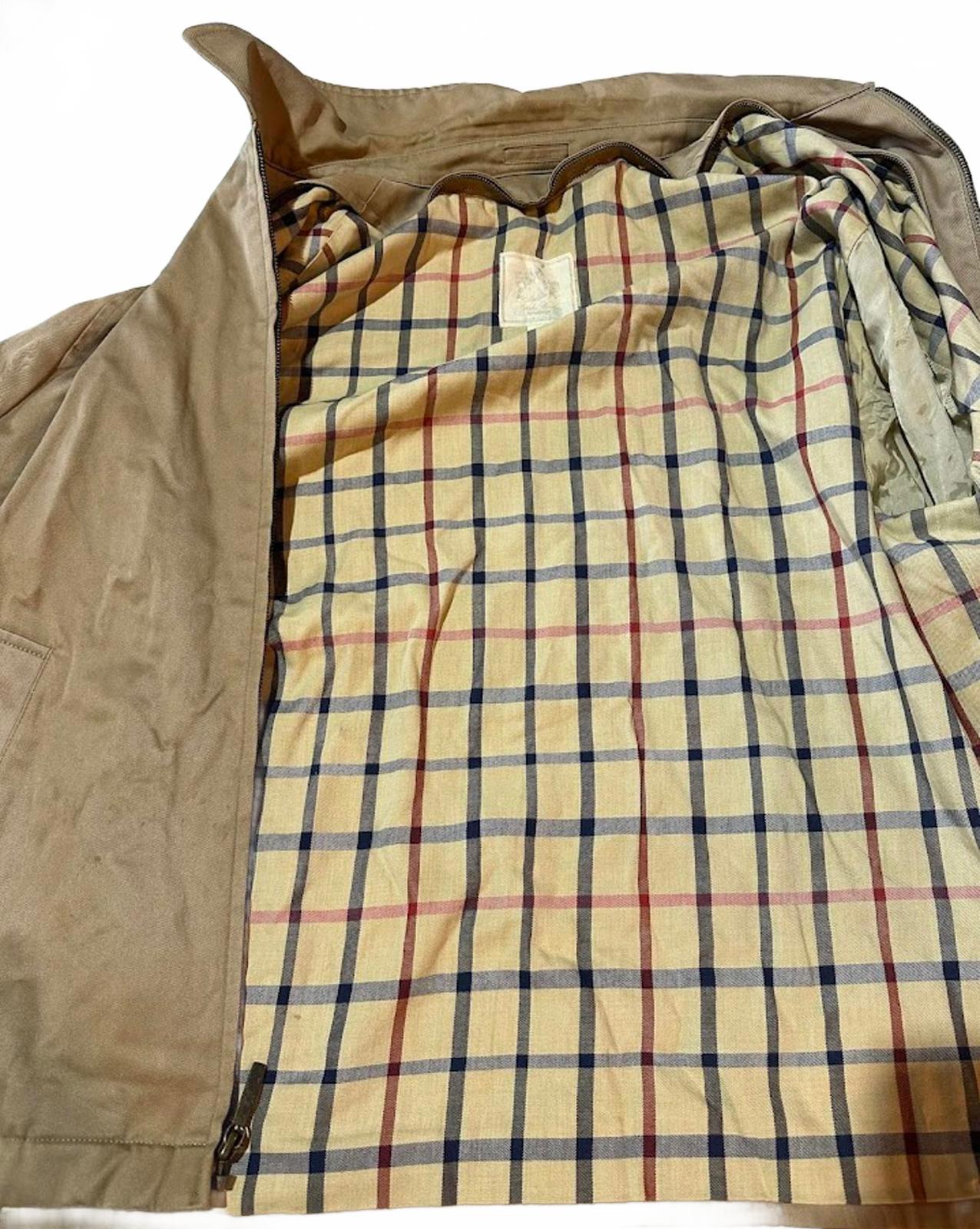 Brooks Brothers Tan Harrington Jacket L