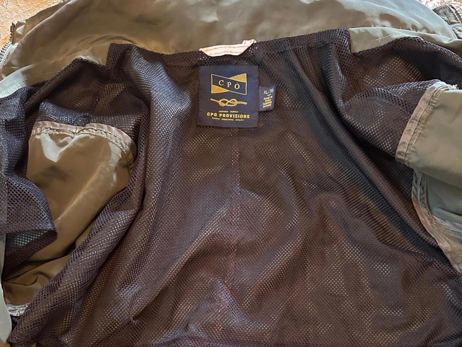 CPO Provisions Olive Hooded Field Jacket XL