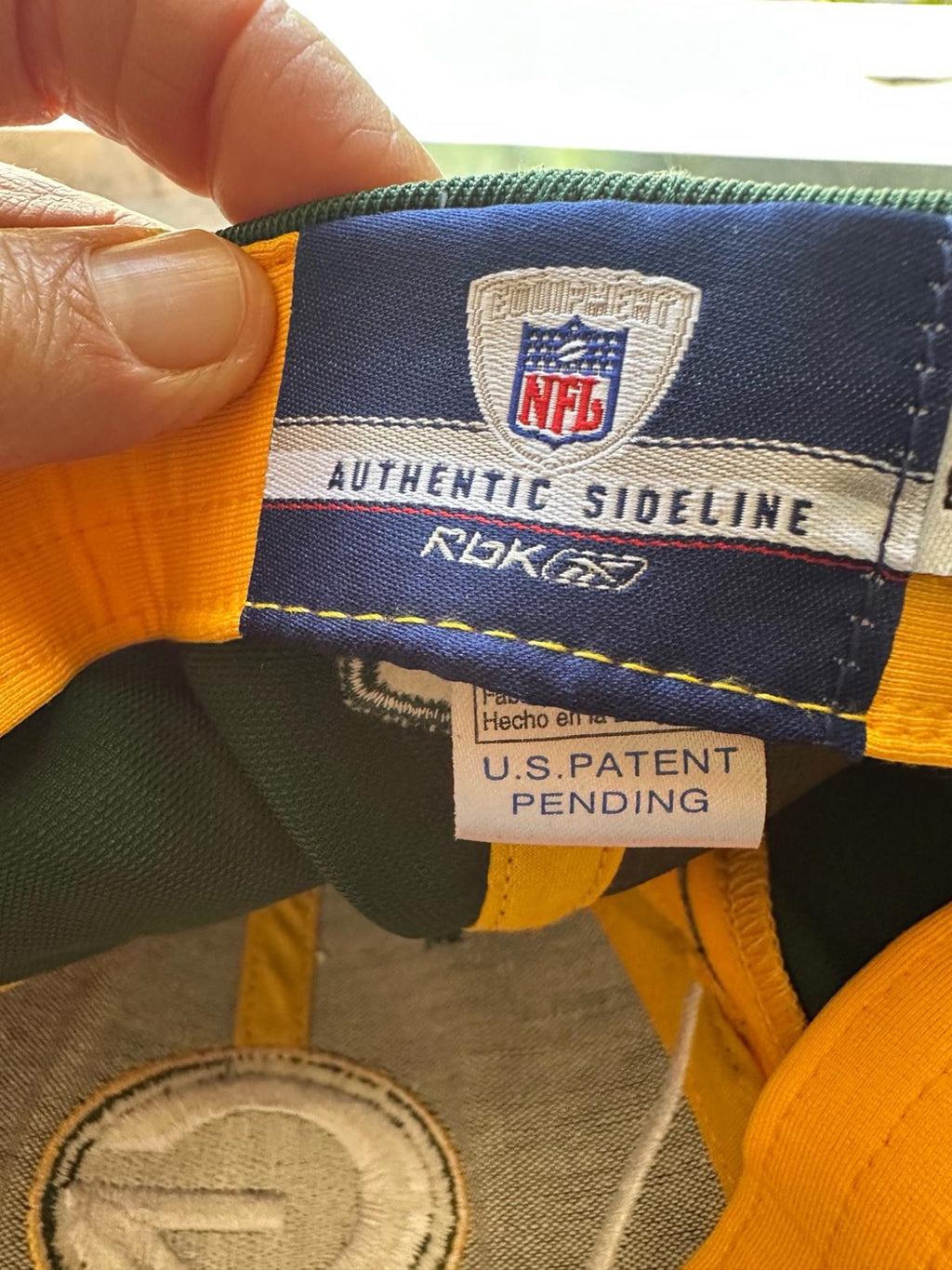 Vintage Green Bay Packers Reebok NFL Equipment Authentic Sideline Hat – One Size