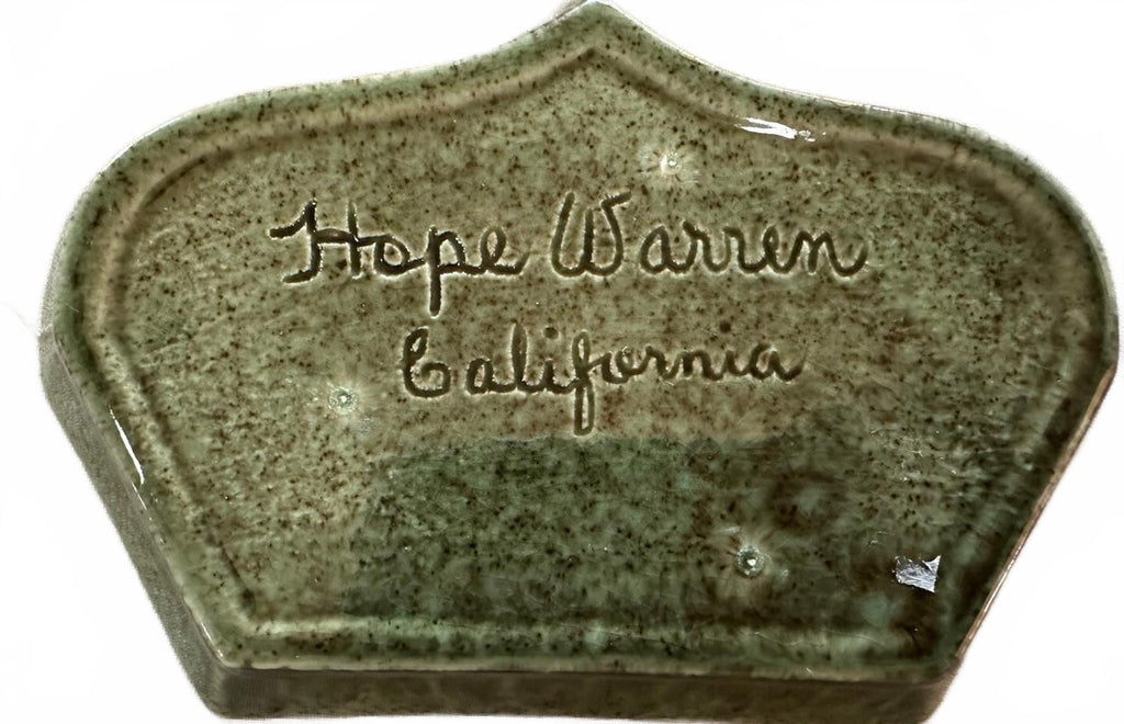 Hope Warren California Pottery Dish Set