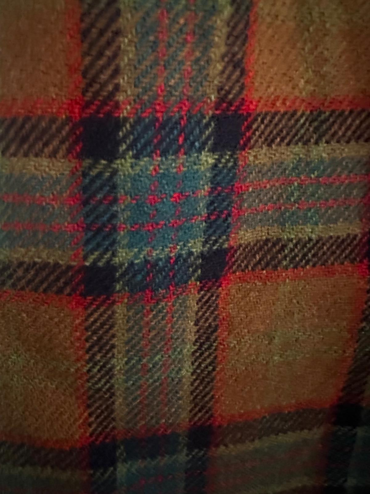 Vintage Tartan Wool Skirt Suit Set Blazer & Skirt 9AR