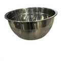 STAINLESS STEEL Mixing BOWL  8.5” WITH BLACK ANTI SKID BOTTOM