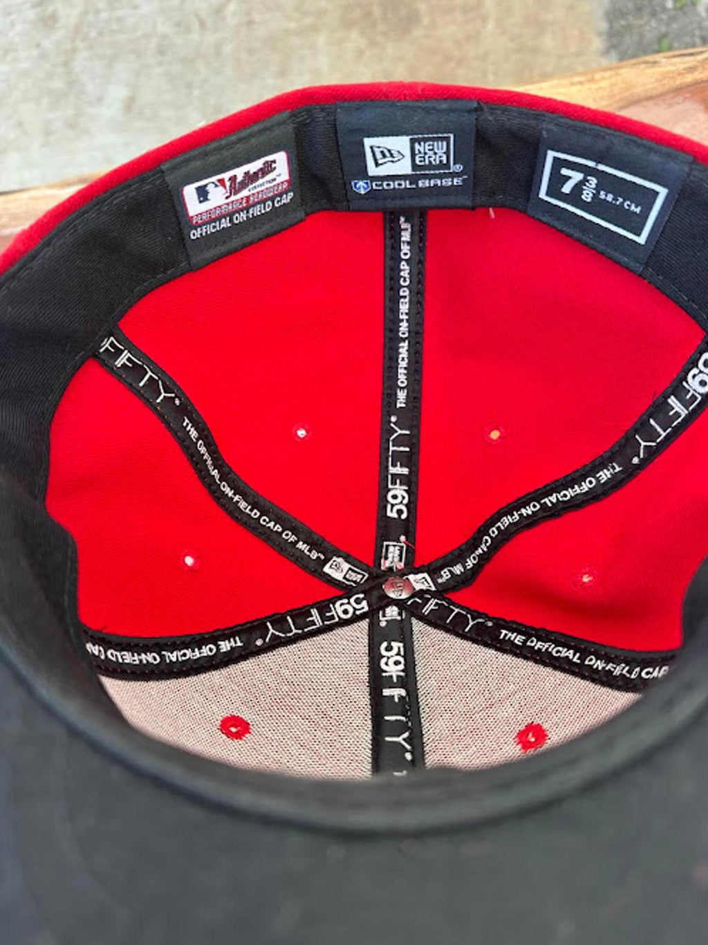 St. Louis Cardinals New Era 59FIFTY Red Fitted 7 3/8