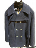 Vintage Redwood Sportswear Navy Wool Peacoat 46 X-Tall Made in USA 1960s