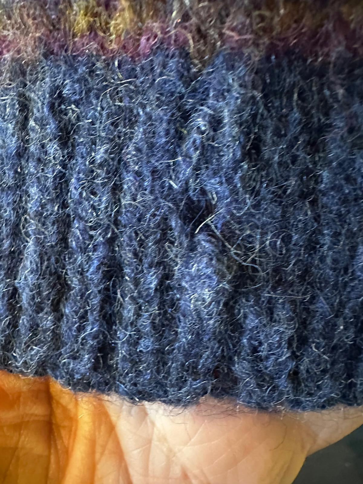 L.L. Bean Fair Isle Pure Wool Cardigan Women’s L