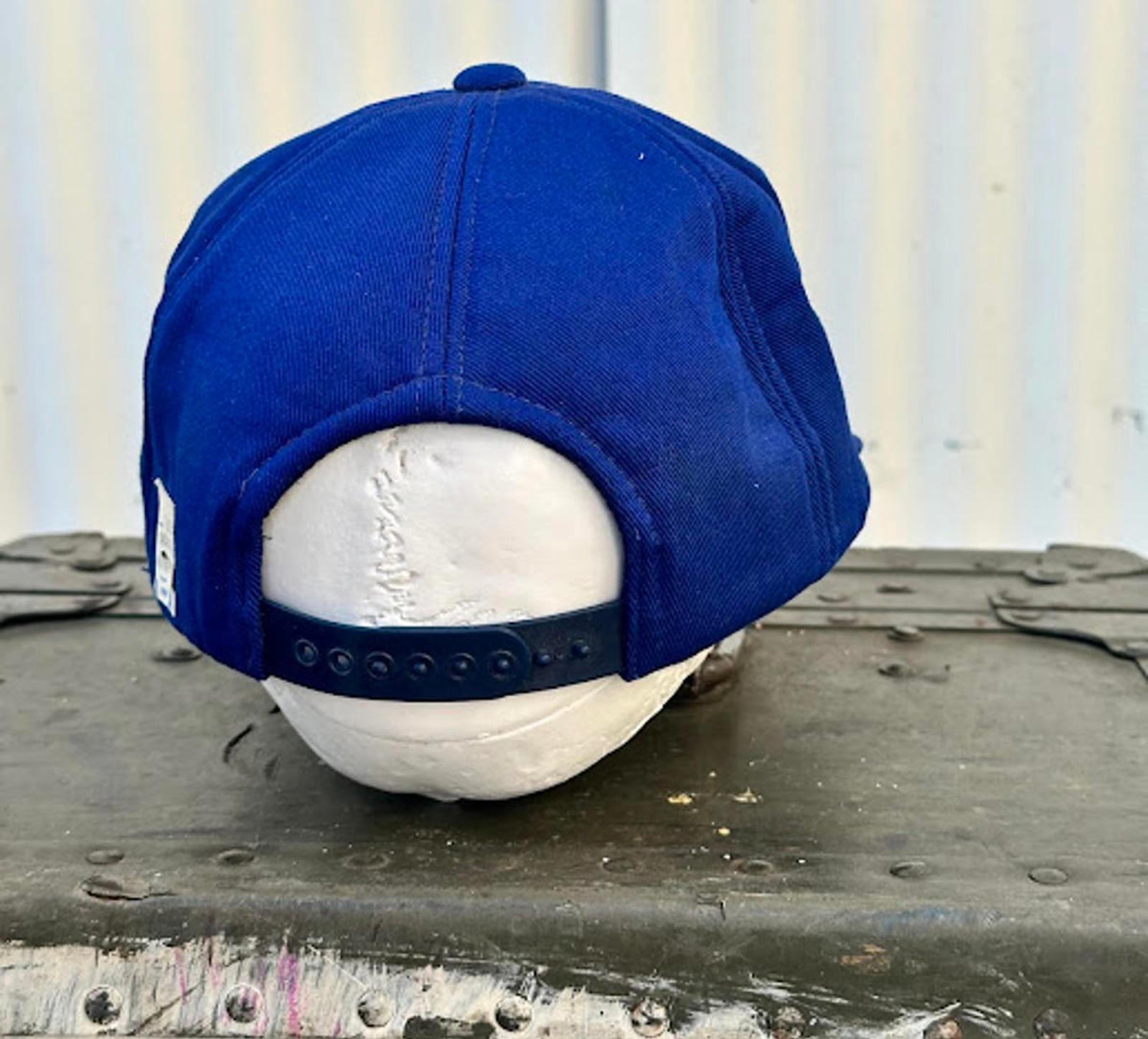 Vintage Blue Snapback Cap Blank Water Repellent