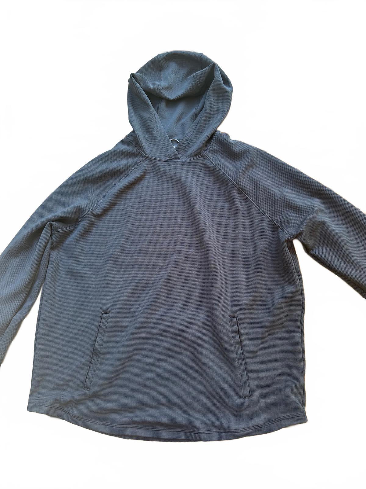 All in Motion Mens Hoodie – Size L  Black, Raglan Sleeves, Stretch, Welt Pockets