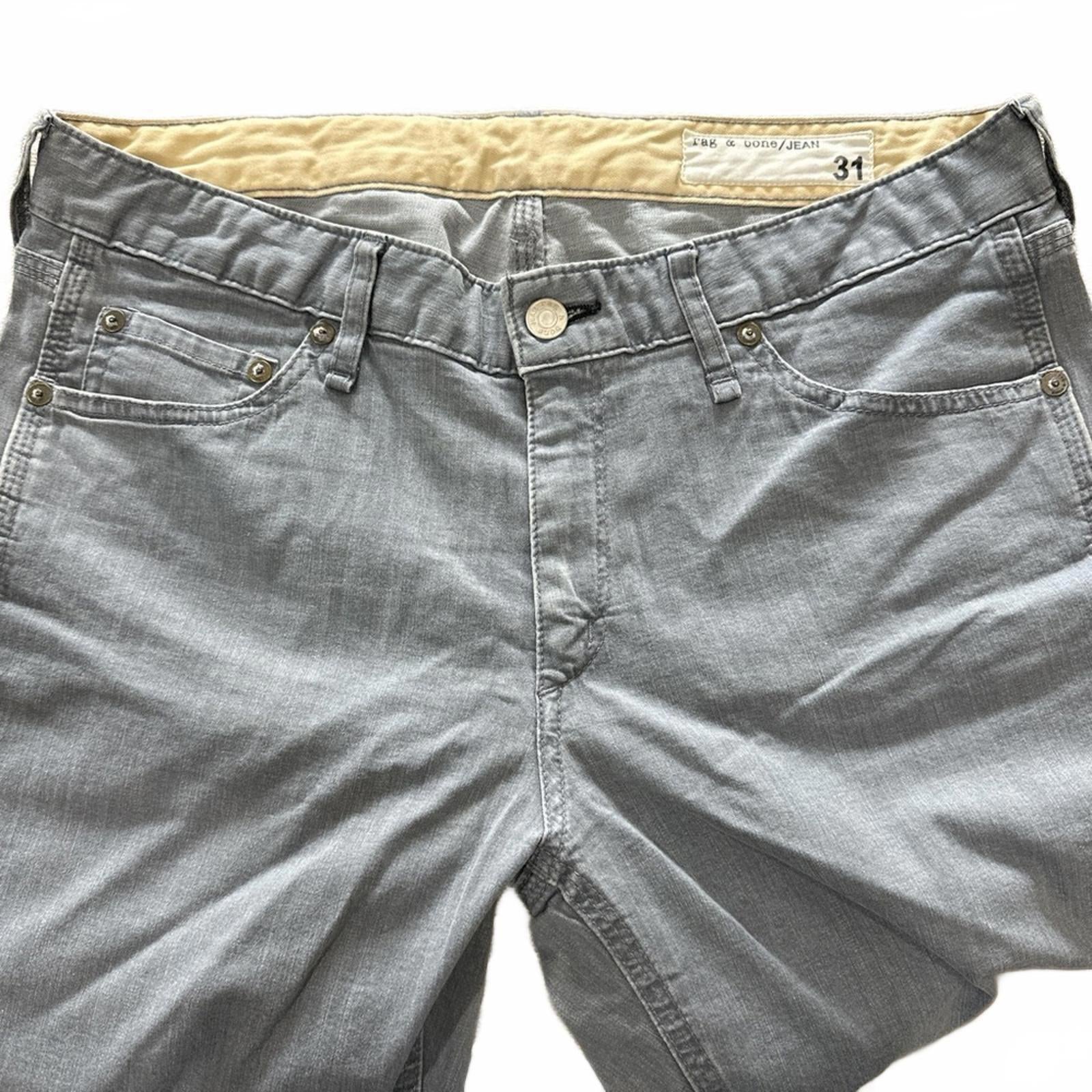 Rag & Bone Gray Slim Jeans 31x28