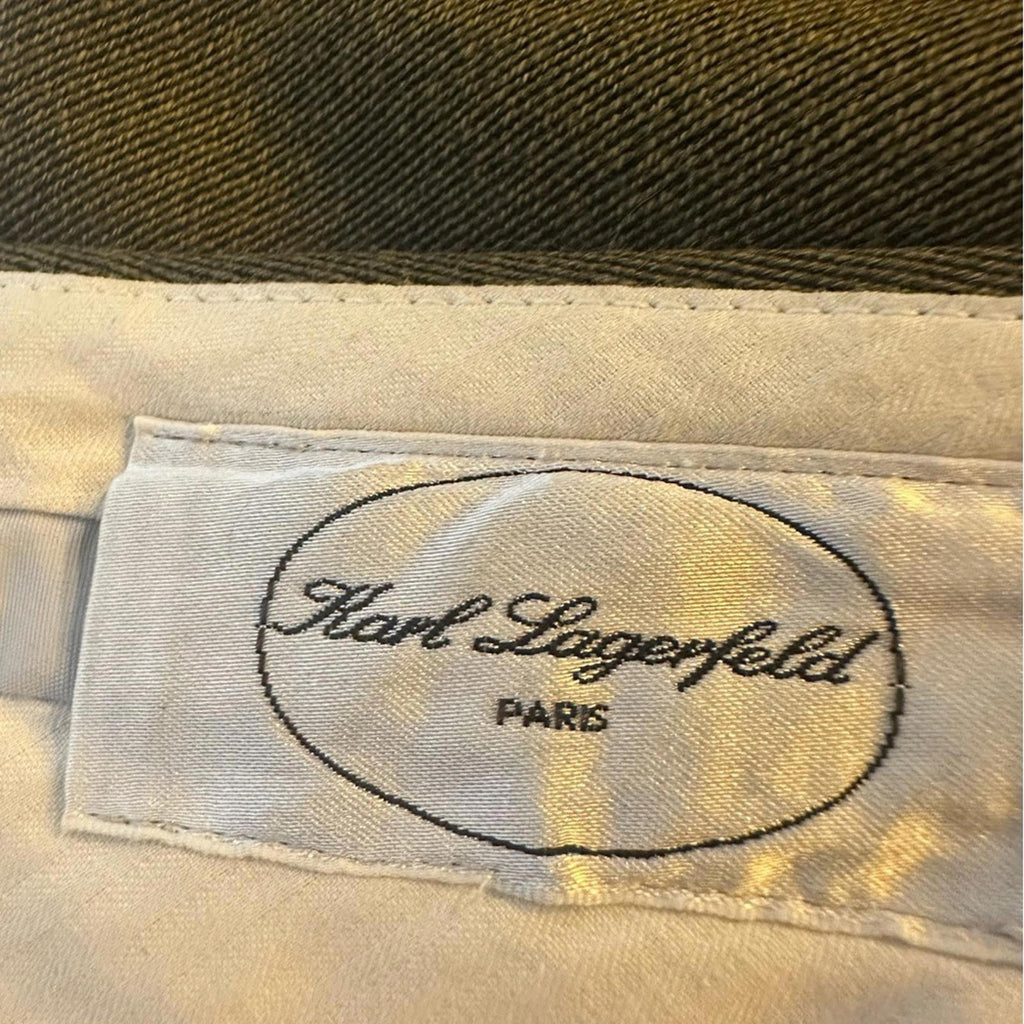 Karl Lagerfeld Paris Men’s Wool Dress Trousers – Made in Italy