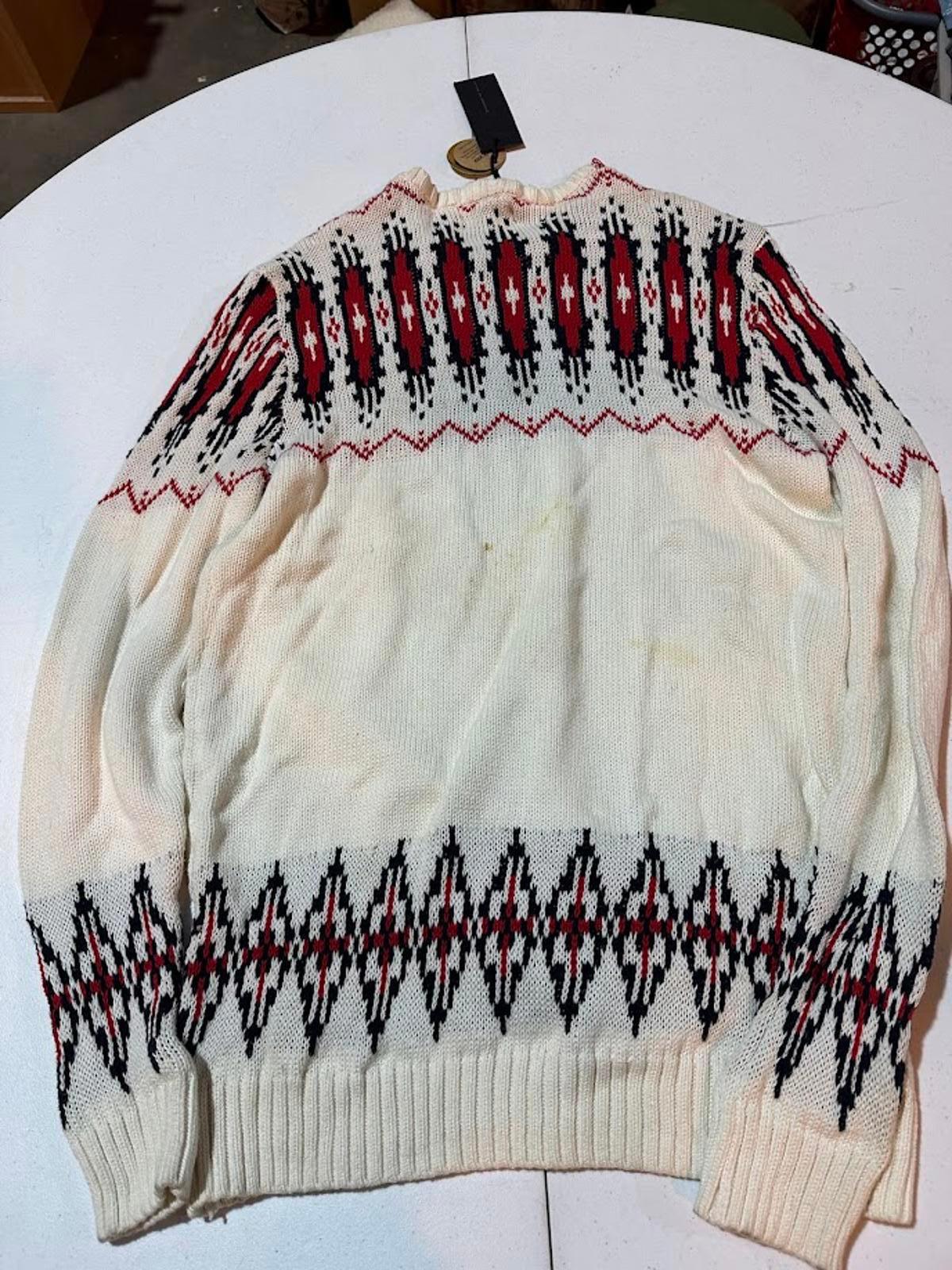 Cotton On Fair Isle Crew Knit L NWT