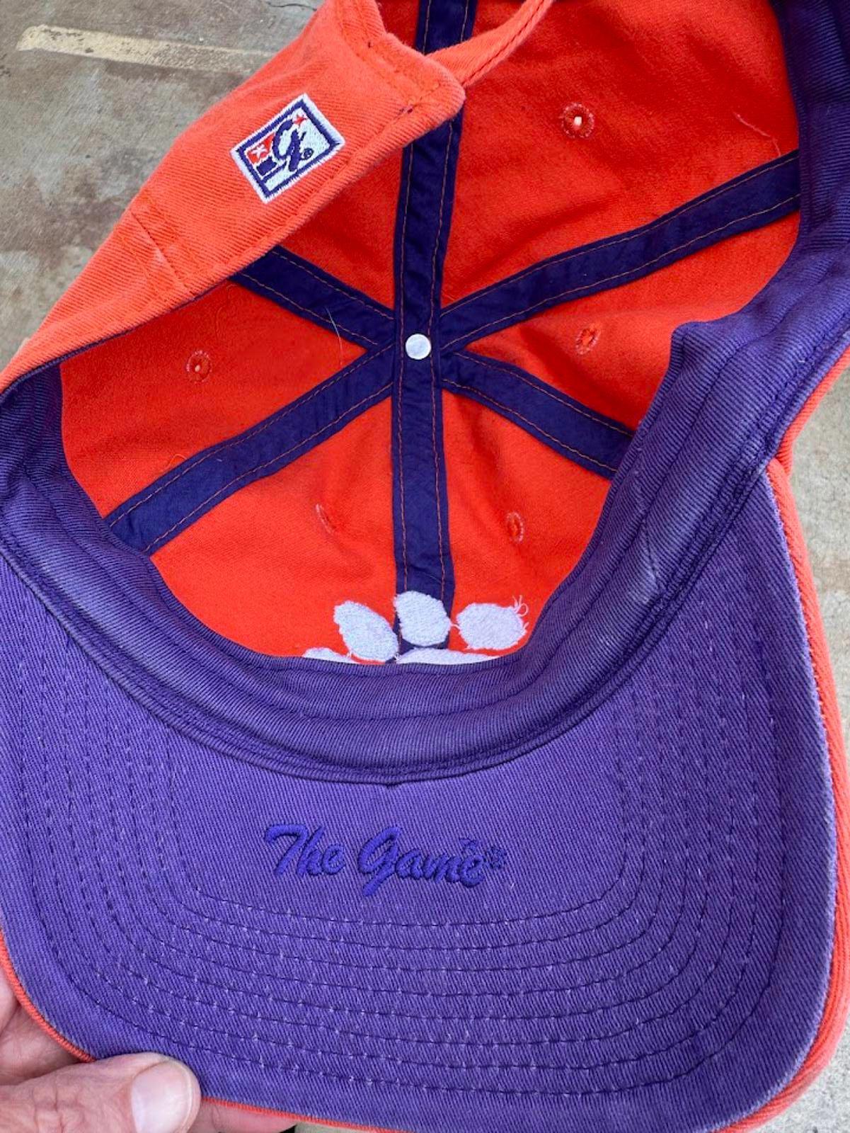 Clemson Tigers Orange Strapback Hat The Game NCAA